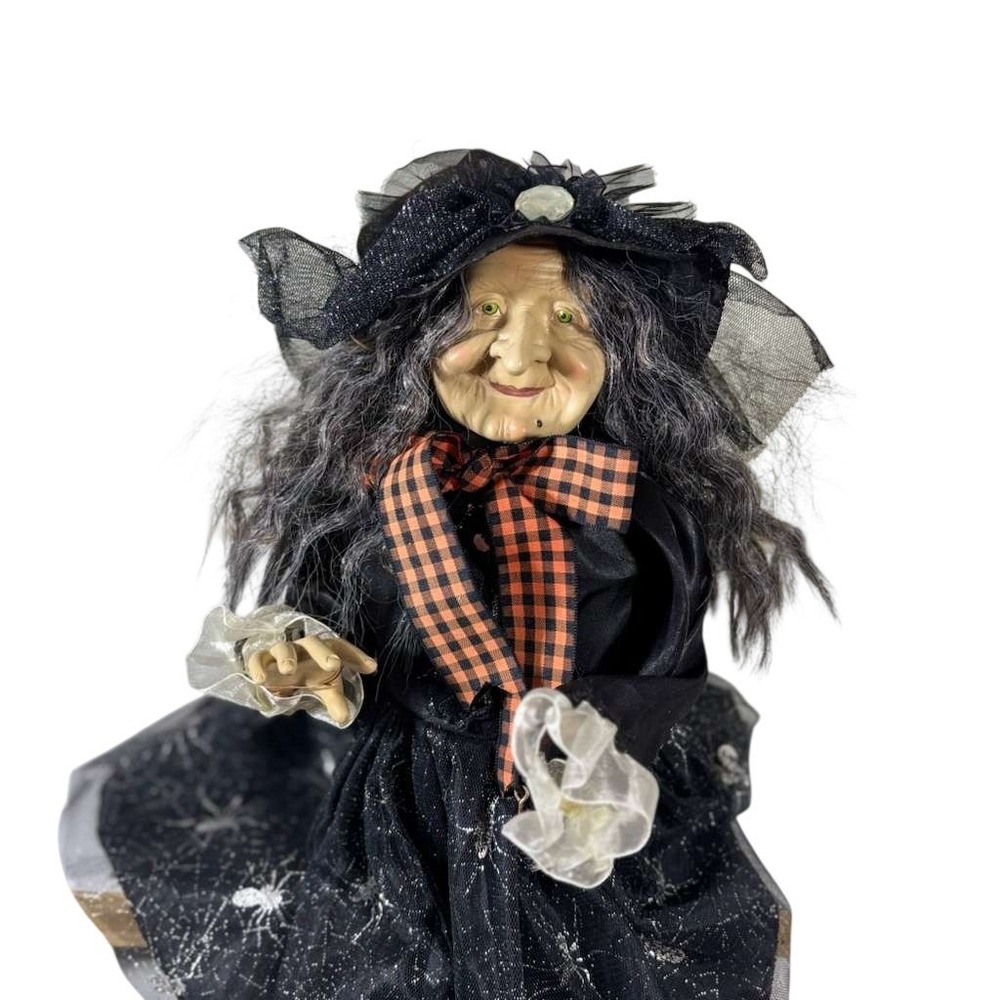 Halloween Witch Decor 24" Tabletop Display  Weighted Shelf Sitter - Read DESC. - Picture 7 of 9